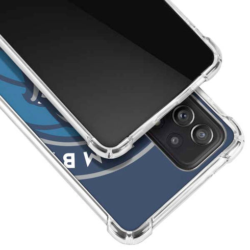 NBA Minnesota Timberwolves Large Logo Galaxy A72 5G Clear Case